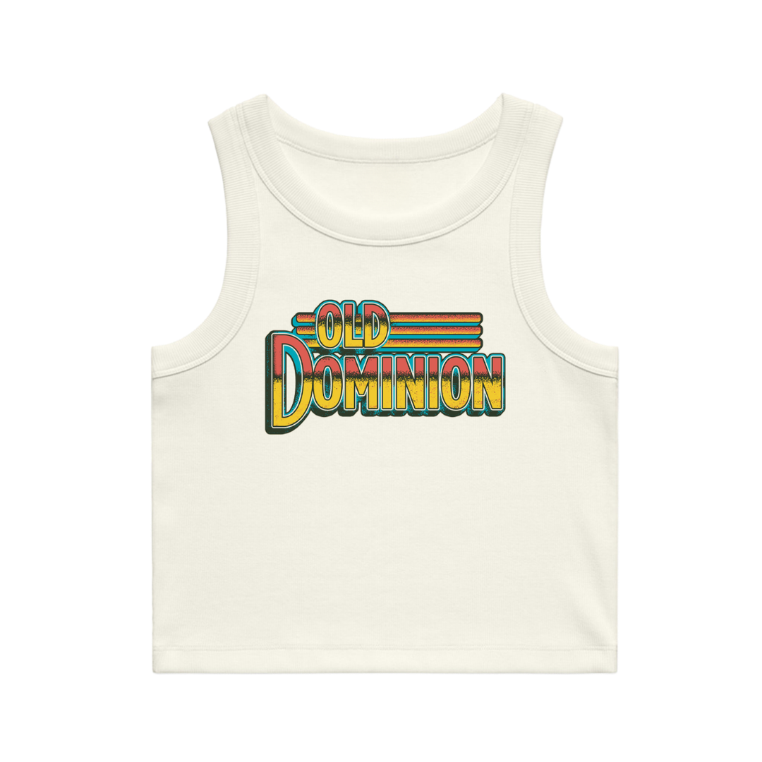 Retro Crop Tank - T-Shirt
