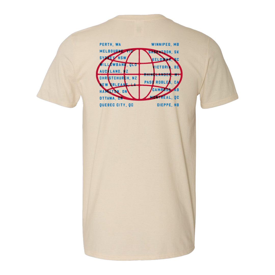 2026 Globe Tour T-Shirt - T-Shirt