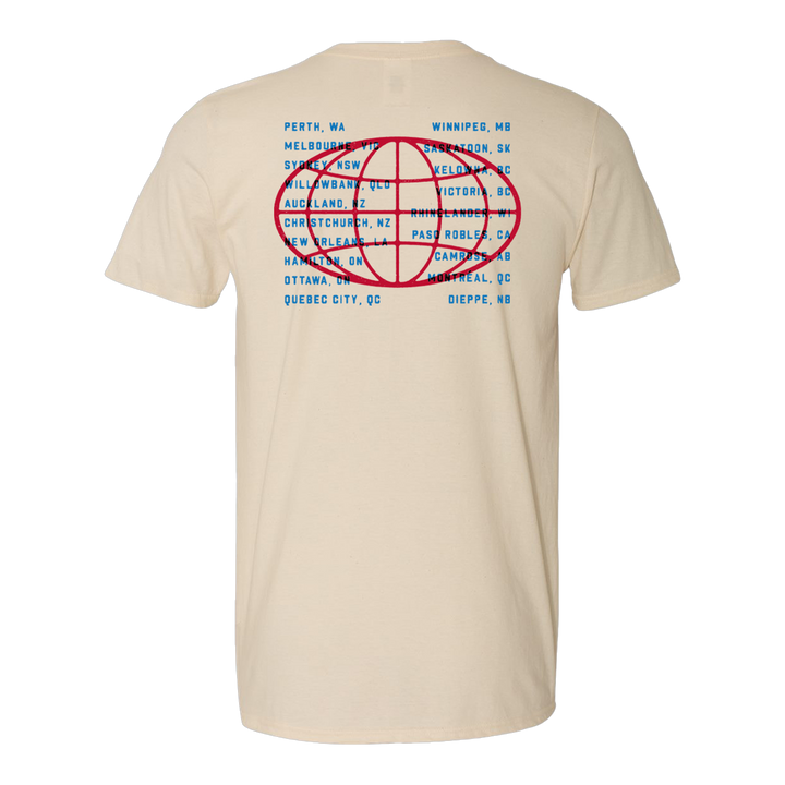 2026 Globe Tour T-Shirt - T-Shirt