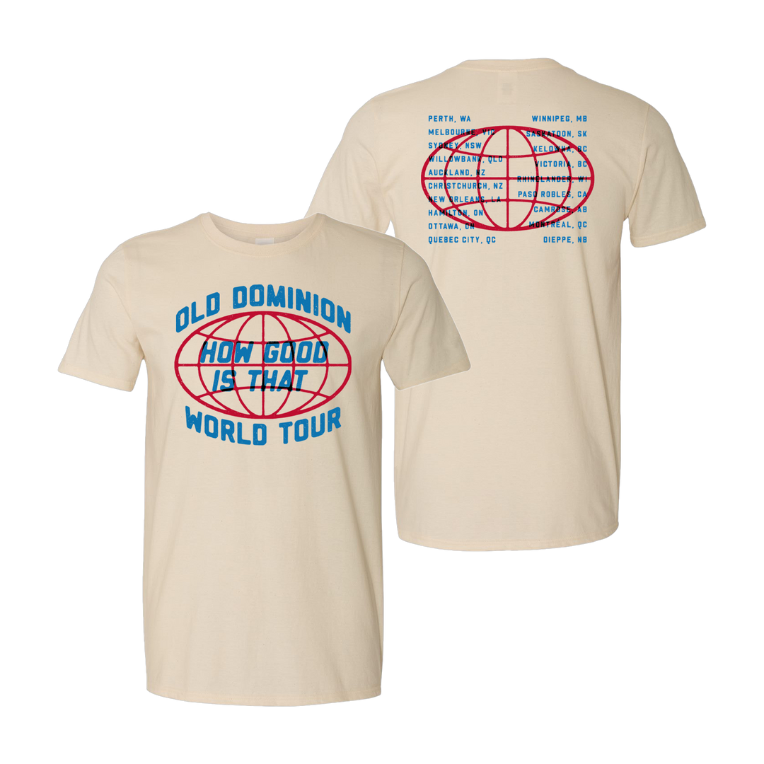 2026 Globe Tour T-Shirt - T-Shirt