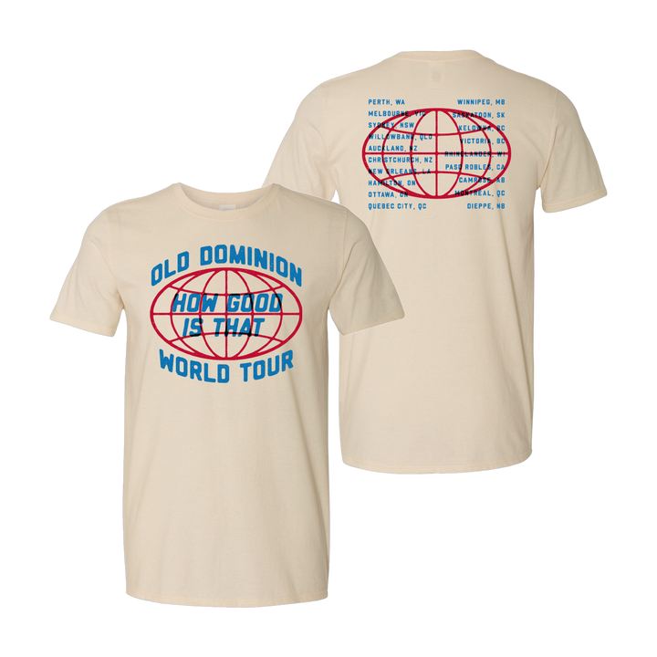 2026 Globe Tour T-Shirt - T-Shirt