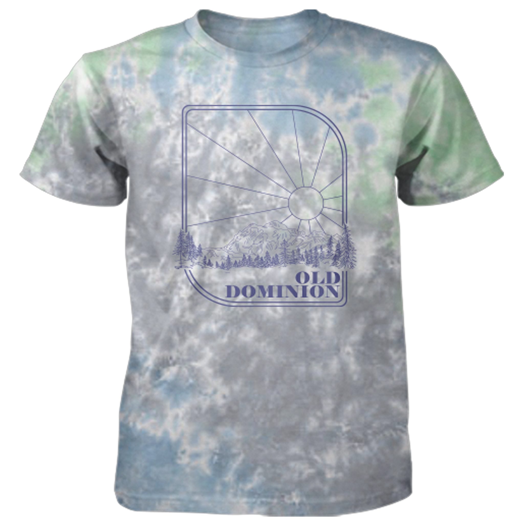 2021 Tie Dye Tour Tee - Old Dominion Shop - T-Shirts